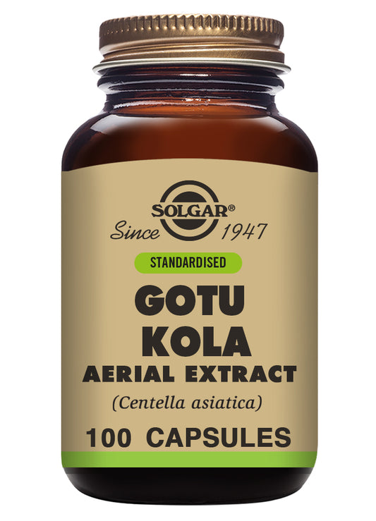 GOTU KOLA – Extracto aéreo – (Centella asiatica). 100 Cápsulas Vegetales
