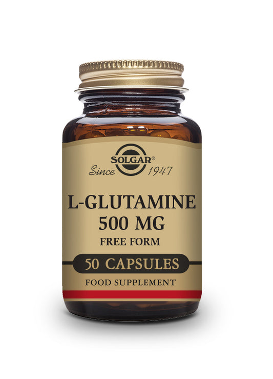 L-GLUTAMINA 500 mg. Cápsulas Vegetales