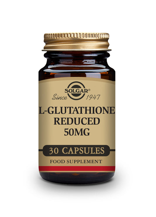 L-GLUTATION 50 mg. 30 Cápsulas Vegetales