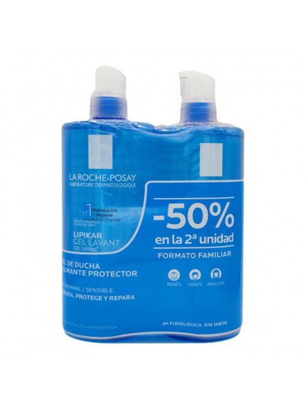 DUPLO LIPIKAR GEL LAVANT 2 x 750 mL