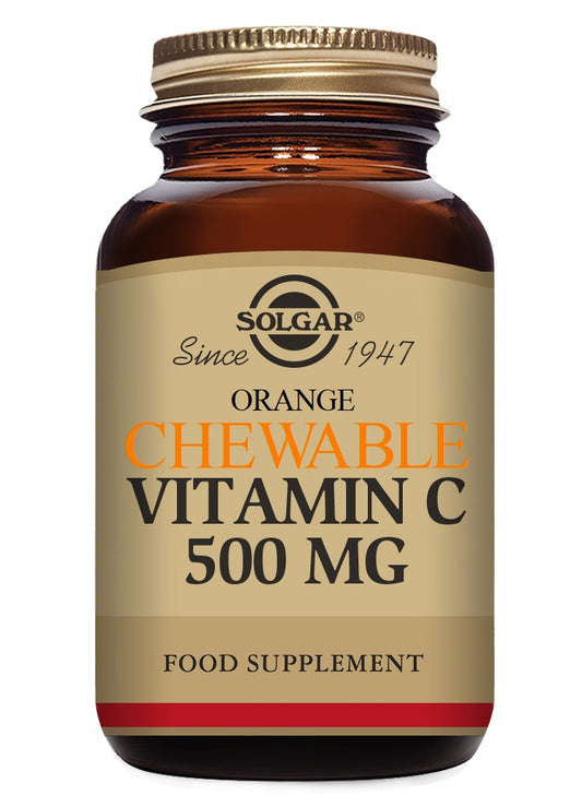 VITAMINA C 500 (sabor natural de naranja). 90 Comprimidos Masticables