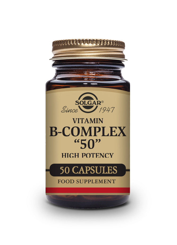 B-COMPLEX “50”. Cápsulas Vegetales