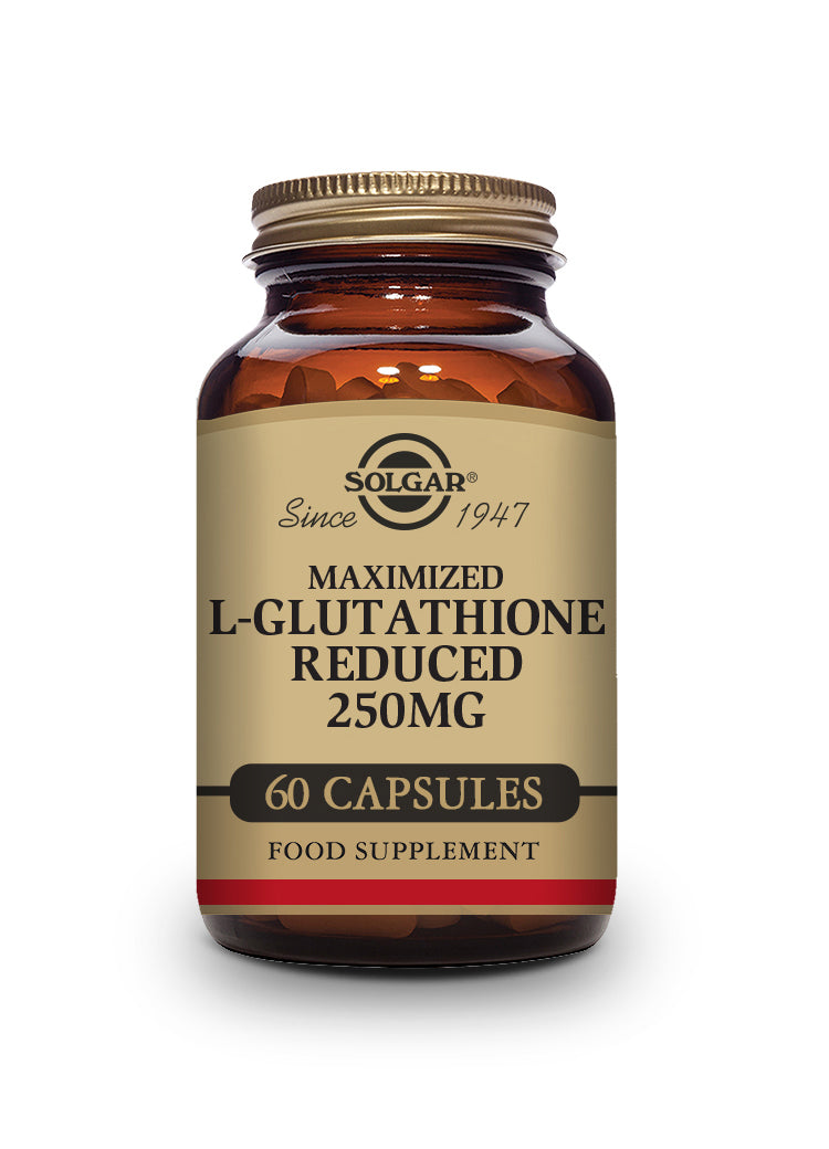 L-GLUTATION MAXIMIZADO 250 mg. 60 Cápsulas Vegetales