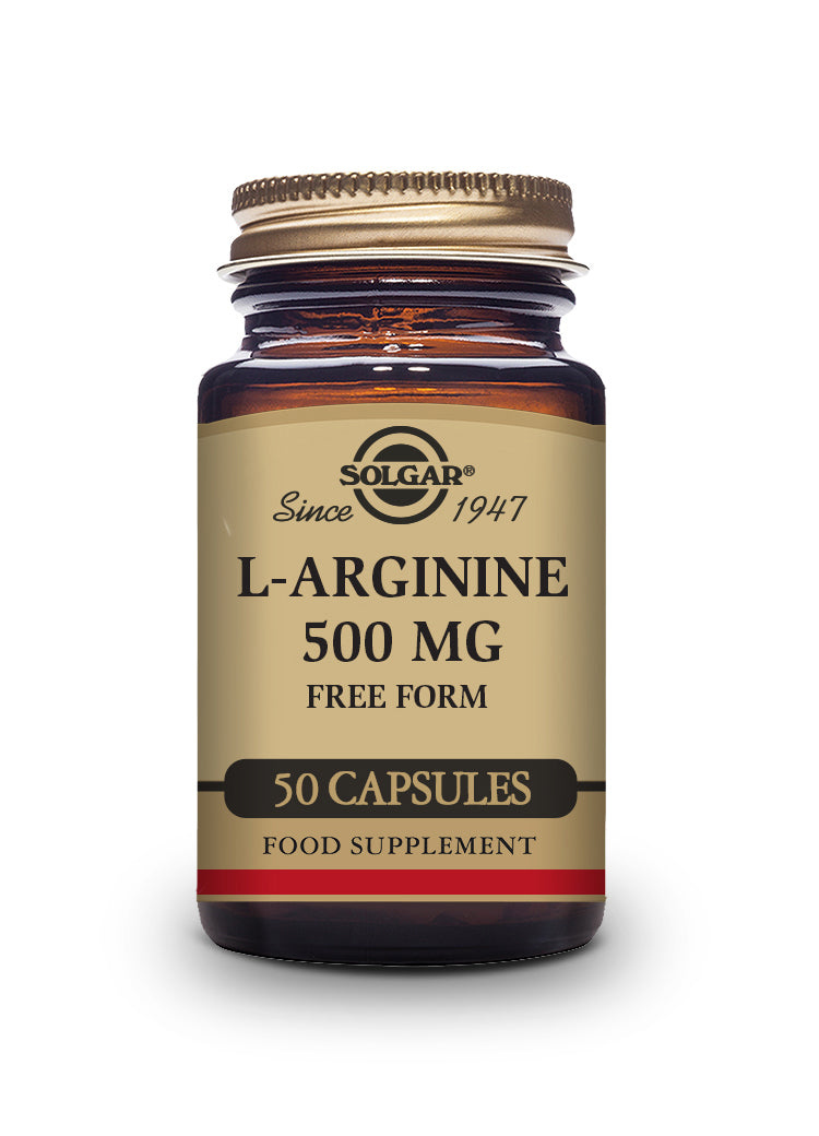 L-ARGININA 500 mg. 50 Cápsulas Vegetales