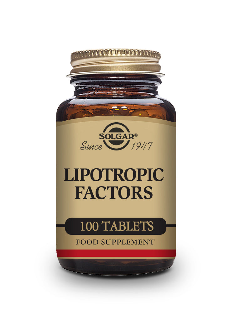 FACTORES LIPOTRÓPICOS. 100 Comprimidos