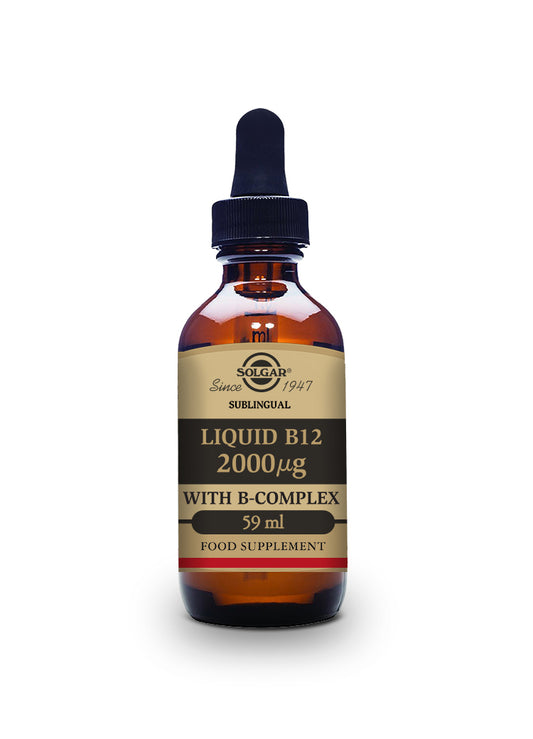 VITAMINA B12 LÍQUIDA CON B-COMPLEX  2.000 µg. 59 mL