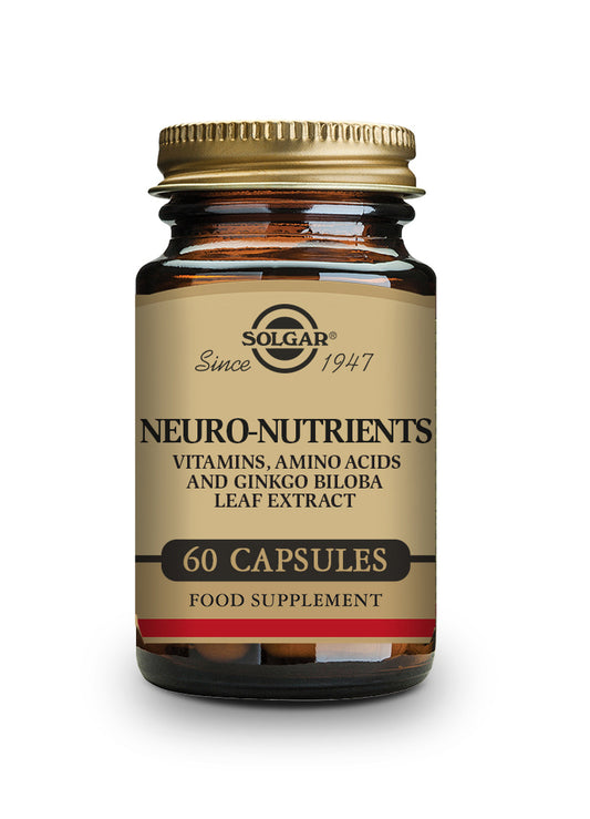 NEURO NUTRIENTES. Cápsulas Vegetales