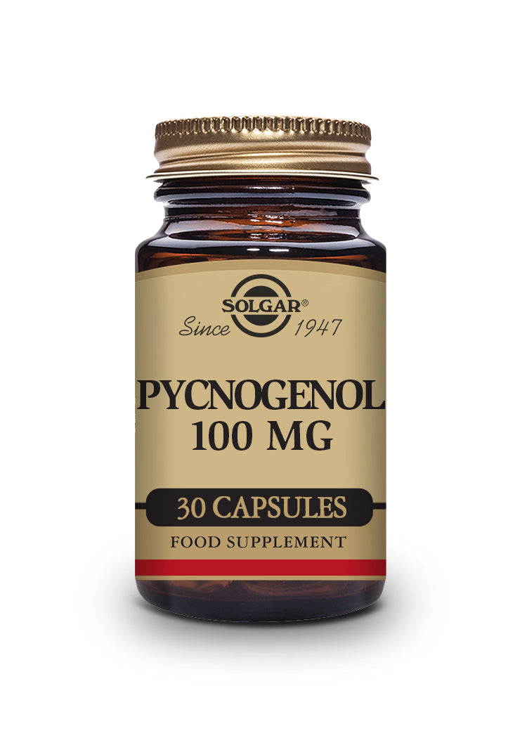 PINO 100 mg. Extracto de corteza de Pino Pycnogenol®. 30 Cápsulas Vegetales
