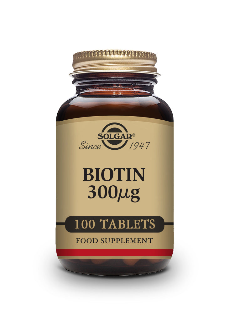 BIOTINA 300 µg. 100 Comprimidos