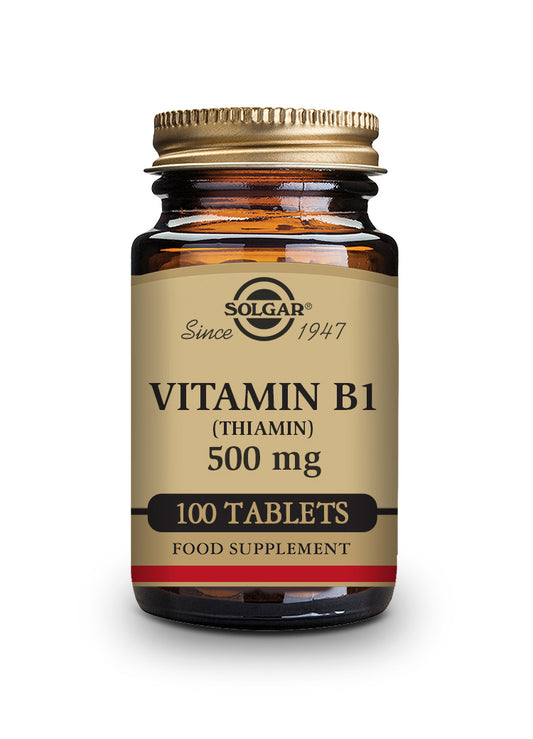 VITAMINA B1 500 mg (Tiamina). 100 Comprimidos