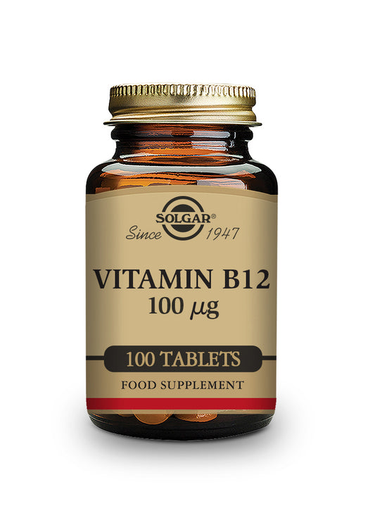 VITAMINA B12 100 µg (Cianocobalamina). 100 Comprimidos