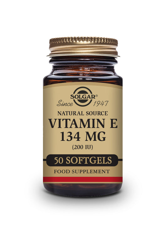 VITAMINA E 200 UI (134 mg). Cápsulas Blandas