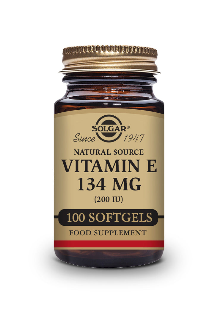 VITAMINA E 200 UI (134 mg). Cápsulas Blandas Vegetales