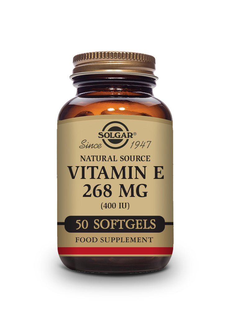 VITAMINA E 400 UI (268 mg). Cápsulas Blandas Vegetales