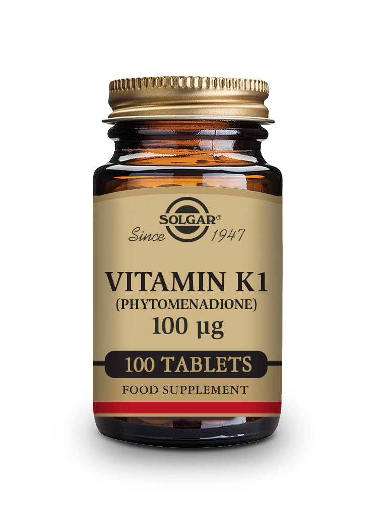VITAMINA K1 (fitomenadiona) 100 µg. 100 Comprimidos