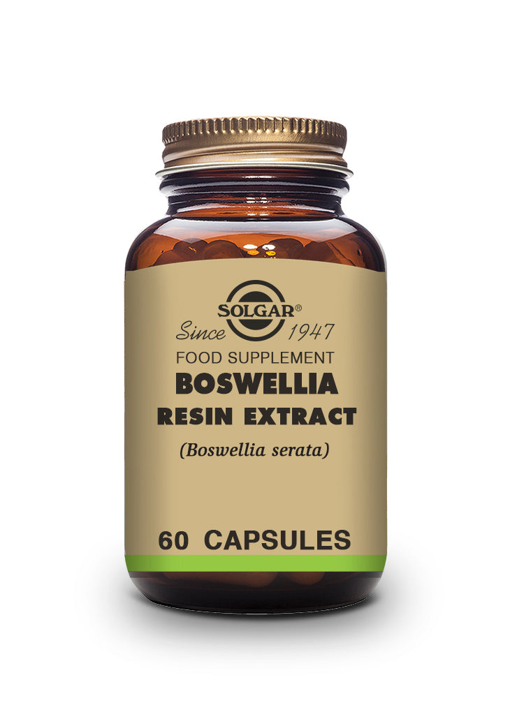 BOSWELLIA – Resina – (Boswellia serrata). 60 Cápsulas Vegetales