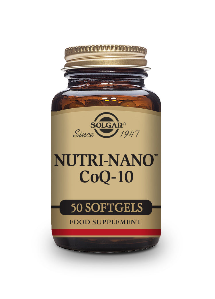 Nutri-Nano™ CoQ-10 3.1x (solubilizado de CoQ-10). 50 Cápsulas Blandas