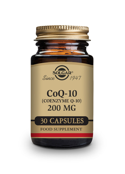 COENZIMA Q-10 200 mg. 30 Cápsulas Vegetales